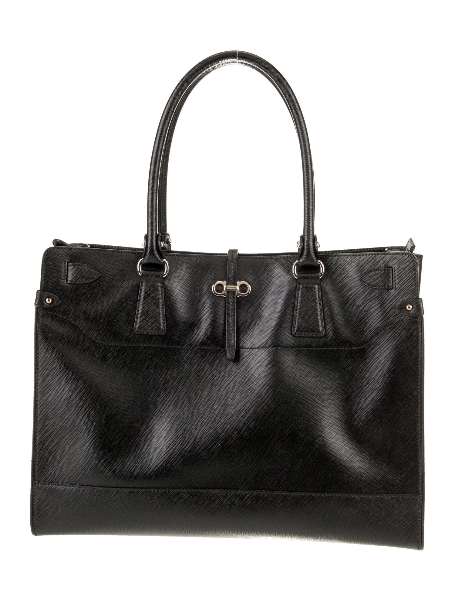 Salvatore Ferragamo Saffiano Leather Tote