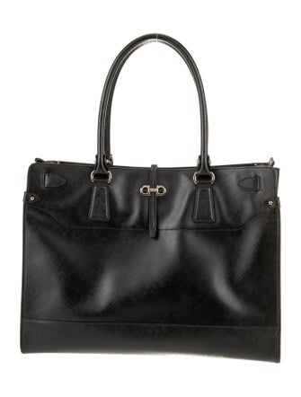 Salvatore Ferragamo Saffiano Leather Tote