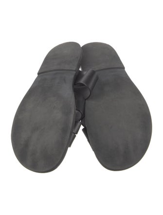 Salvatore Ferragamo Leather Slides