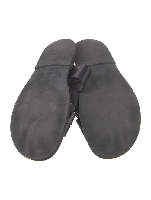 Salvatore Ferragamo Leather Slides