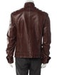 Salvatore Ferragamo Leather Moto Jacket