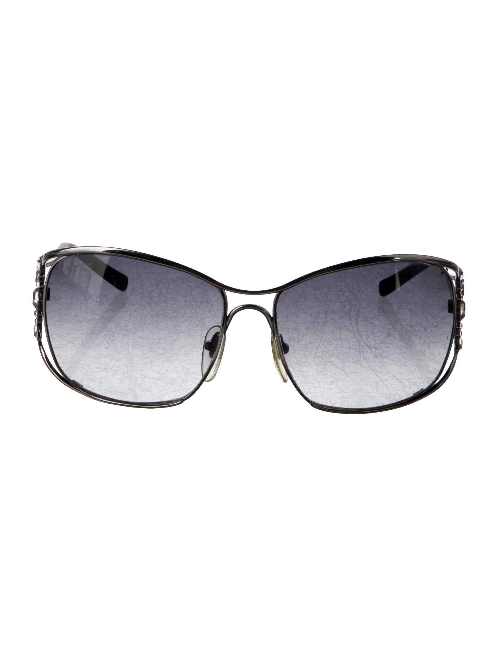 Salvatore Ferragamo Gancio Logo Oversize Sunglasses