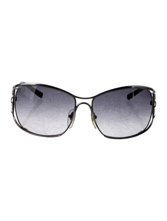 Salvatore Ferragamo Gancio Logo Oversize Sunglasses