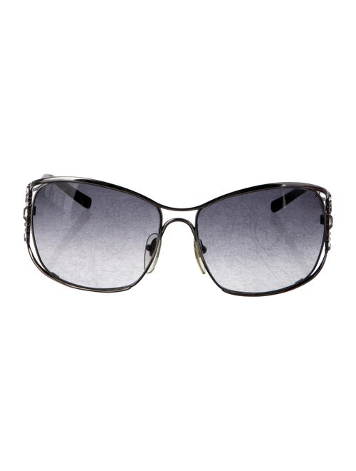 Salvatore Ferragamo Gancio Logo Oversize Sunglasses