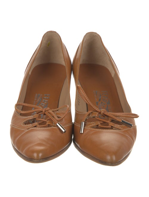 Salvatore Ferragamo Leather Pumps