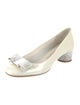 Salvatore Ferragamo Vara Bow Accent Patent Leather Pumps
