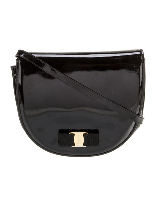 Salvatore Ferragamo Patent Leather Crossbody Bag