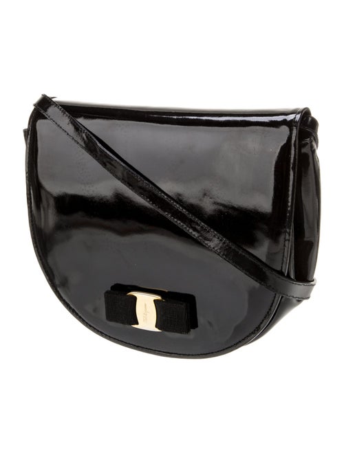 Salvatore Ferragamo Patent Leather Crossbody Bag