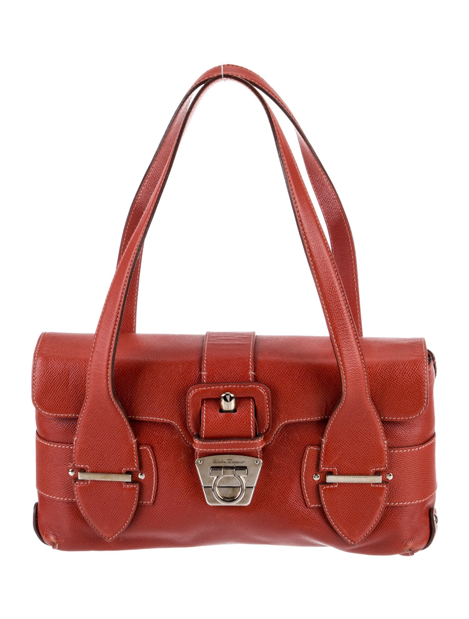 Salvatore Ferragamo Leather Shoulder Bag