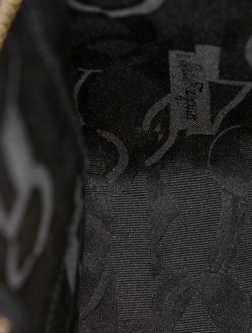 Salvatore Ferragamo Patent Leather Messenger Bag