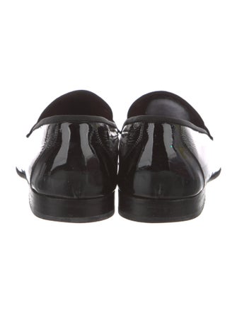 Salvatore Ferragamo Patent Leather Monk Straps