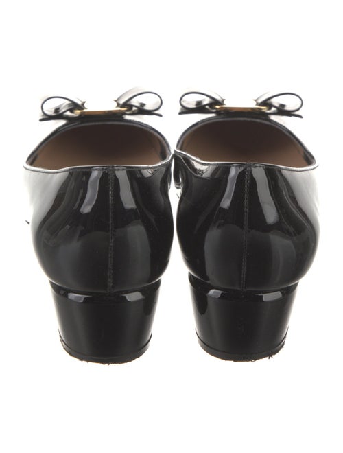 Salvatore Ferragamo Vara Bow Accent Patent Leather Pumps