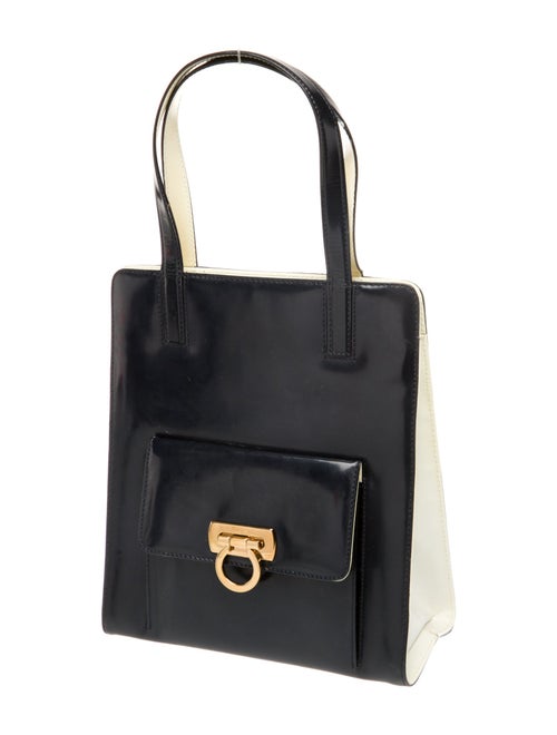 Salvatore Ferragamo Leather Top Handle Bag
