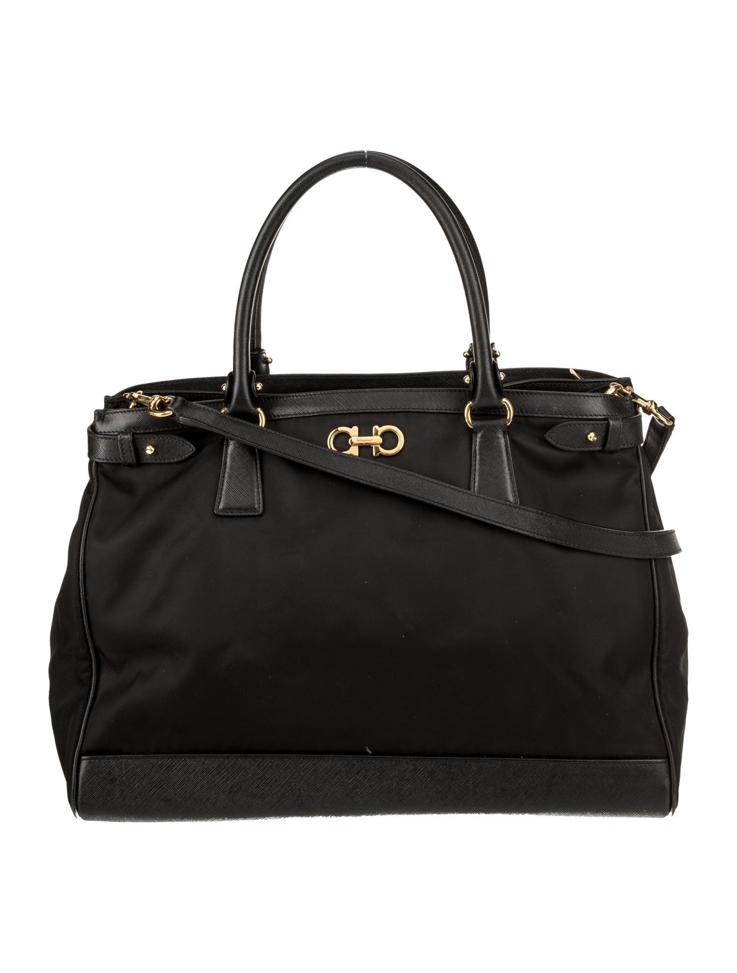 Salvatore Ferragamo Nylon Shoulder Bag