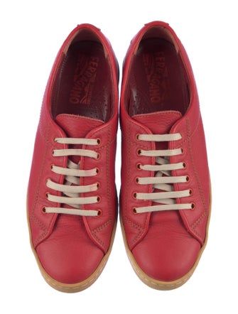 Salvatore Ferragamo Leather Sneakers