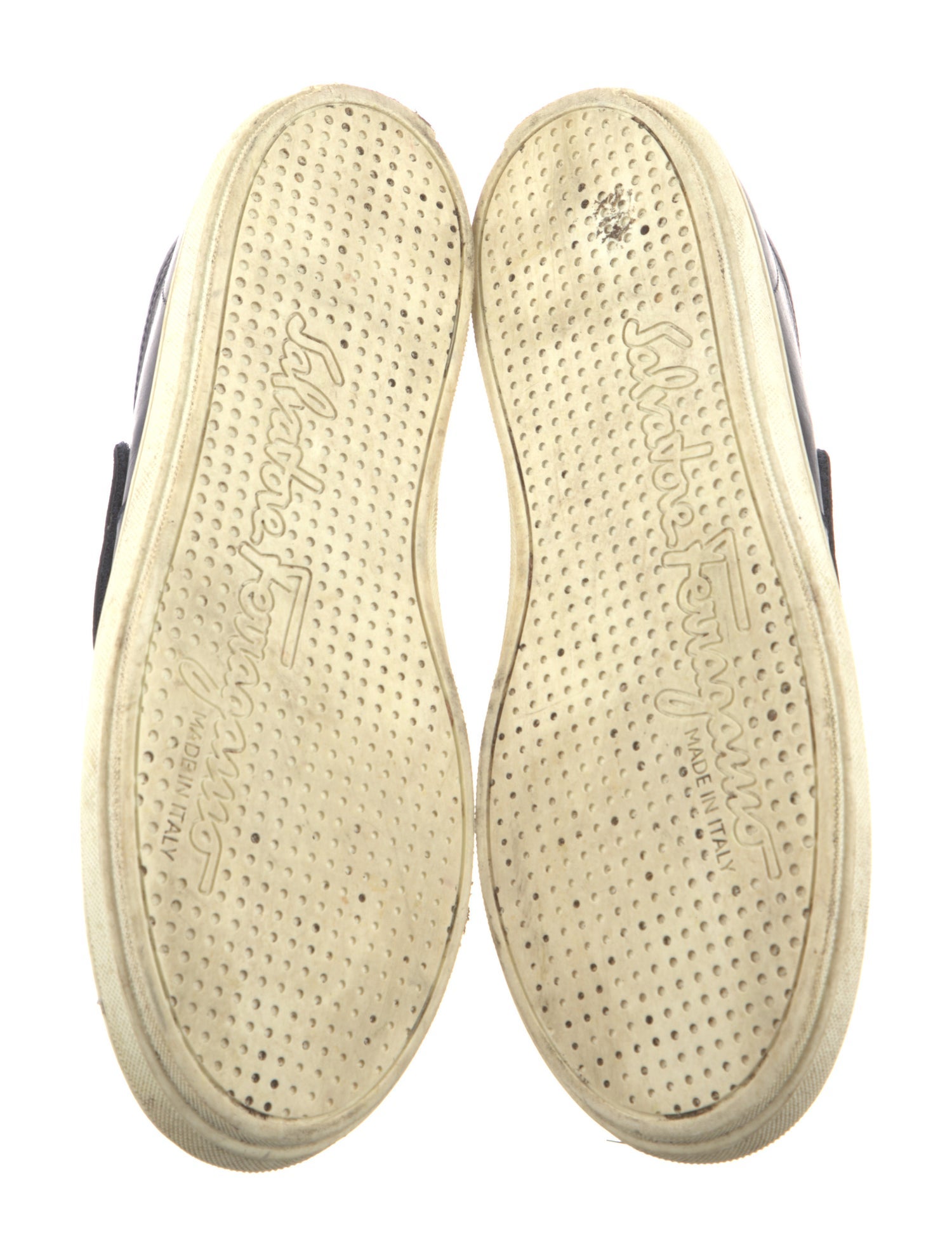 Salvatore Ferragamo Leather Sneakers