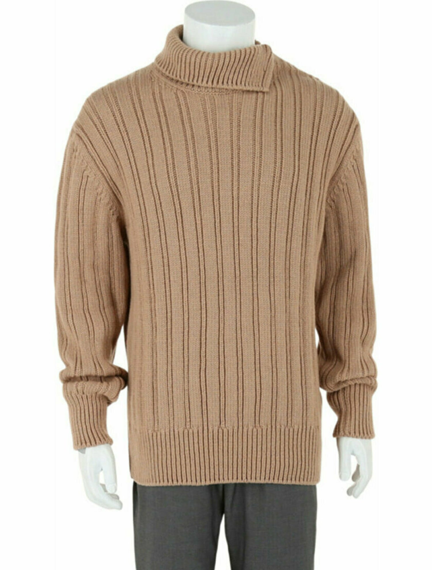 Salvatore Ferragamo Gancini Logo Wool Turtleneck w/ Tags