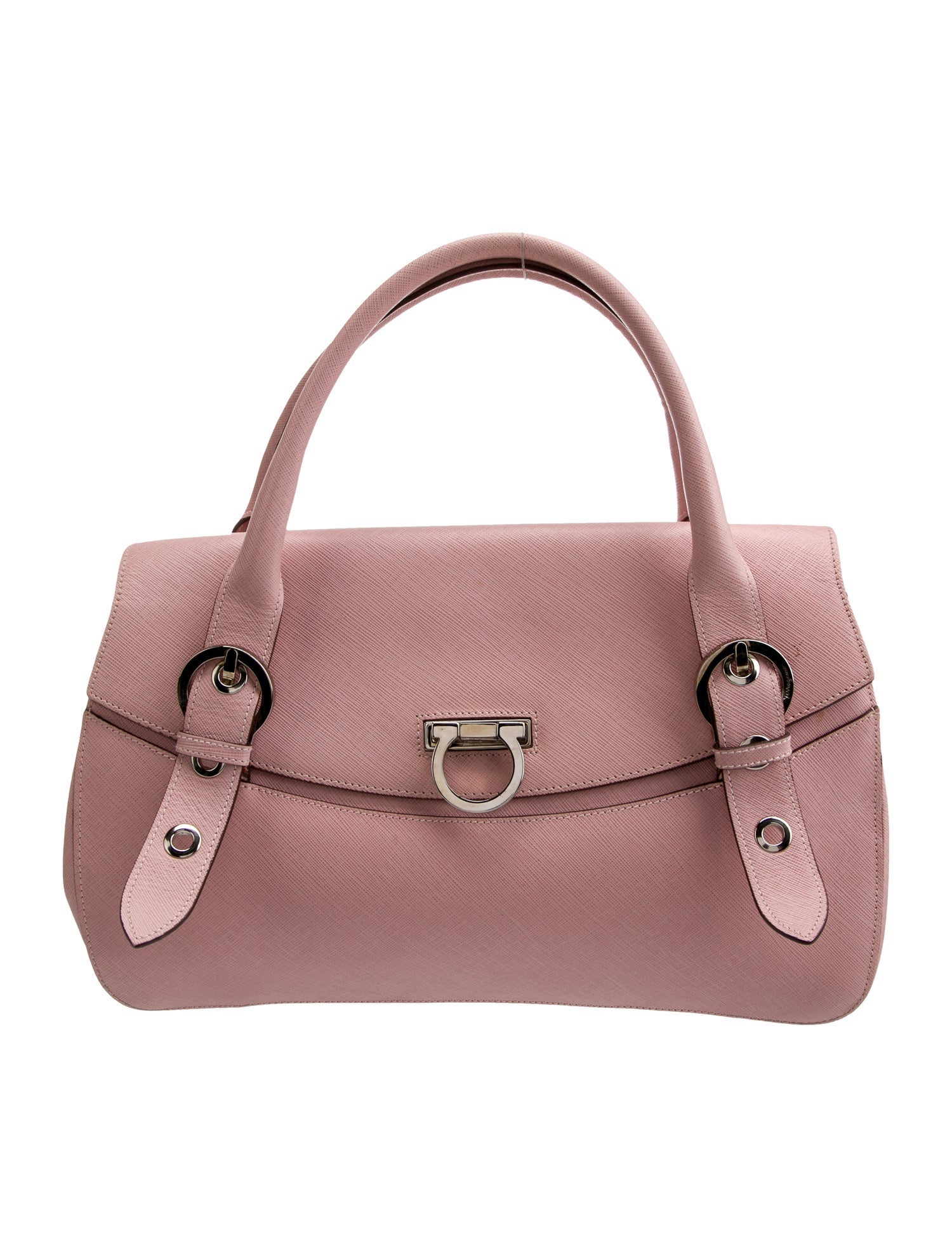 Salvatore Ferragamo Gancini Top Handle Bag