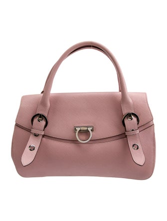 Salvatore Ferragamo Gancini Top Handle Bag