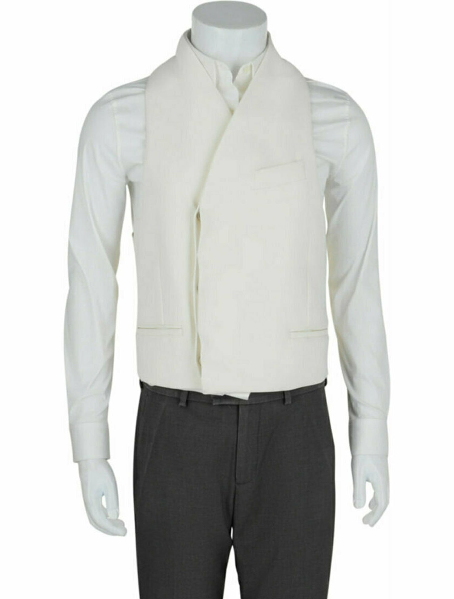 Salvatore Ferragamo Solid Suit Vest w/ Tags
