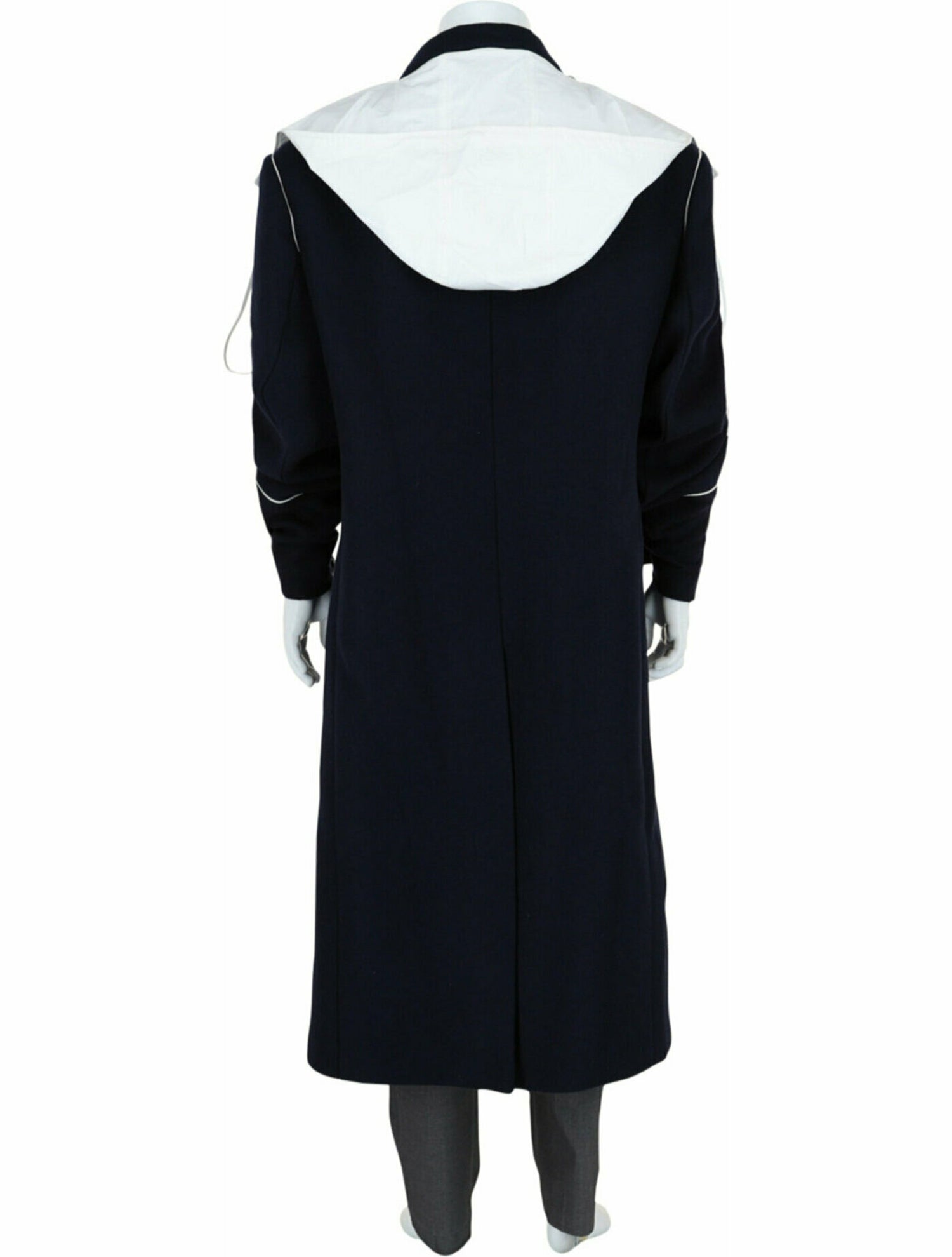 Salvatore Ferragamo Wool Coat w/ Tags Blue Outerwear, Clothing