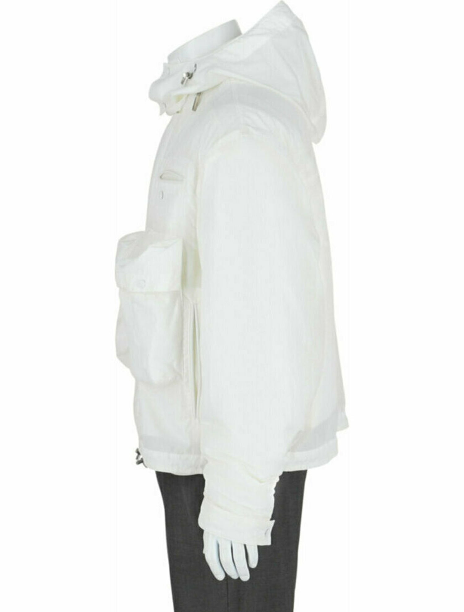 Salvatore Ferragamo Solid Jacket Hoodie w/ Tags