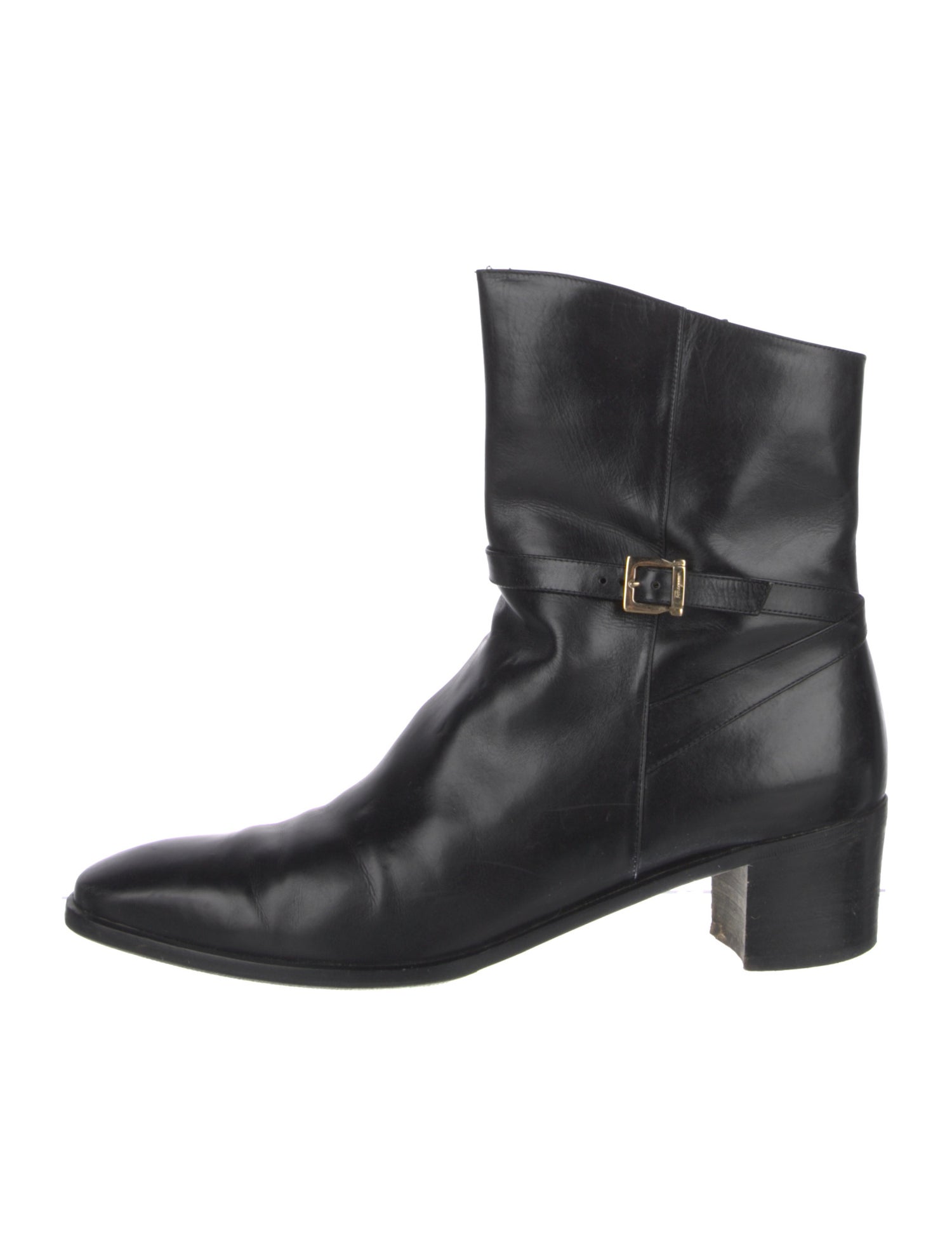 Salvatore Ferragamo Leather Boots