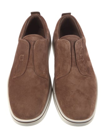 Salvatore Ferragamo Suede Loafers