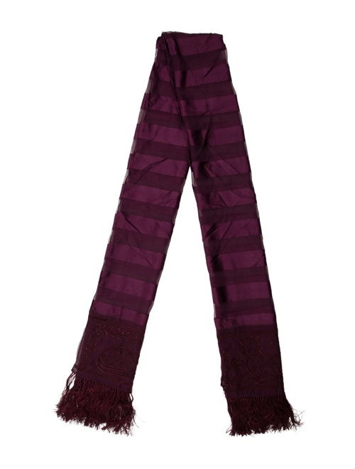 Salvatore Ferragamo Silk Printed Scarf