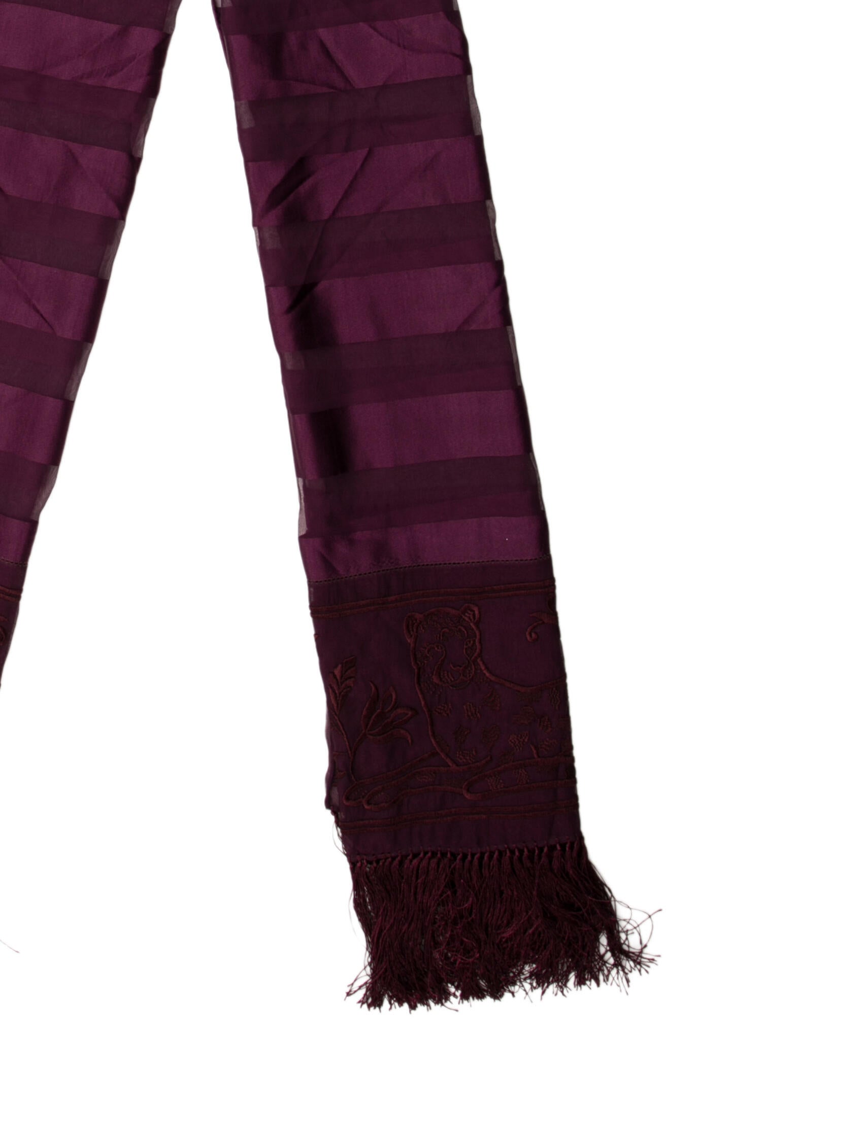 Salvatore Ferragamo Silk Printed Scarf