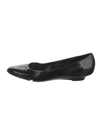 Salvatore Ferragamo Patent Leather Flats