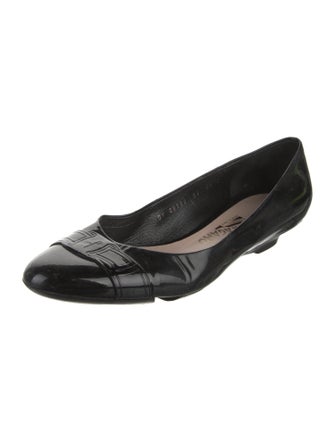 Salvatore Ferragamo Patent Leather Flats