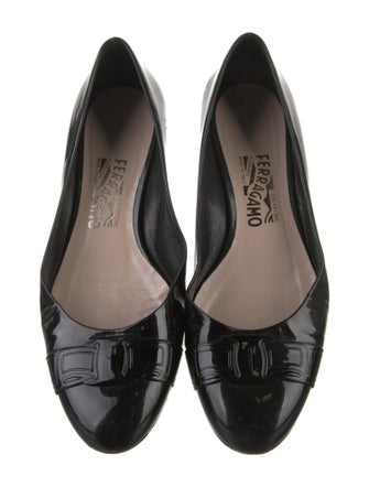 Salvatore Ferragamo Patent Leather Flats