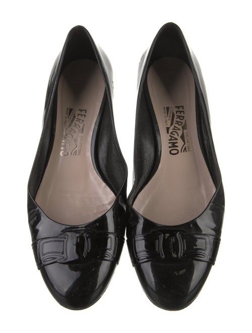 Salvatore Ferragamo Patent Leather Flats