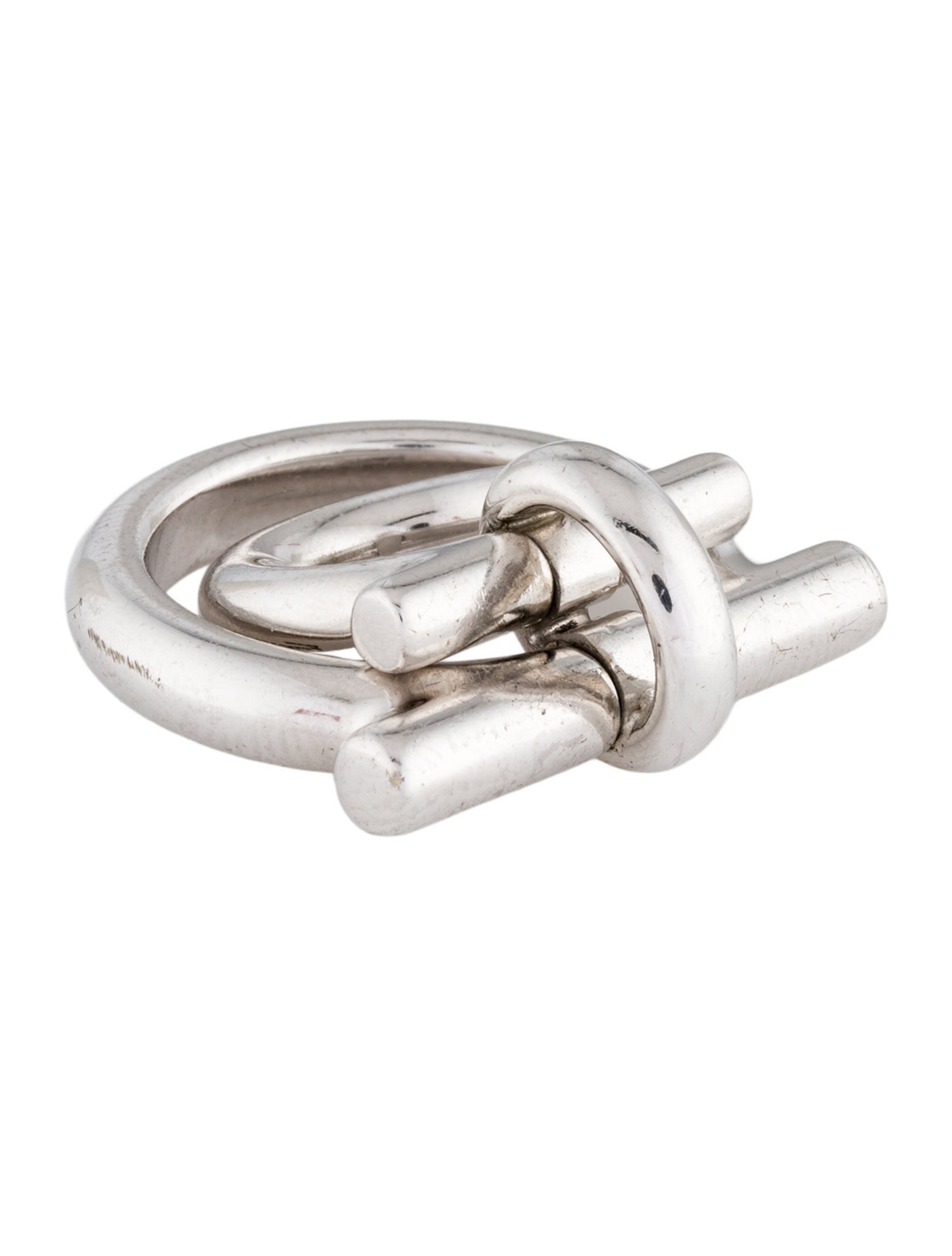 Salvatore Ferragamo Gancio Logo Ring