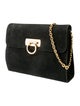 Salvatore Ferragamo Velvet Shoulder Bag