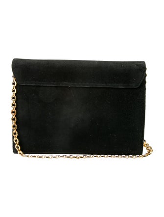 Salvatore Ferragamo Velvet Shoulder Bag
