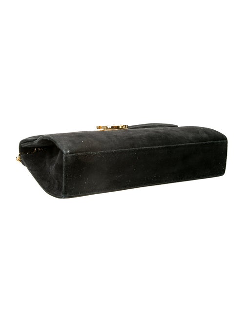 Salvatore Ferragamo Velvet Shoulder Bag