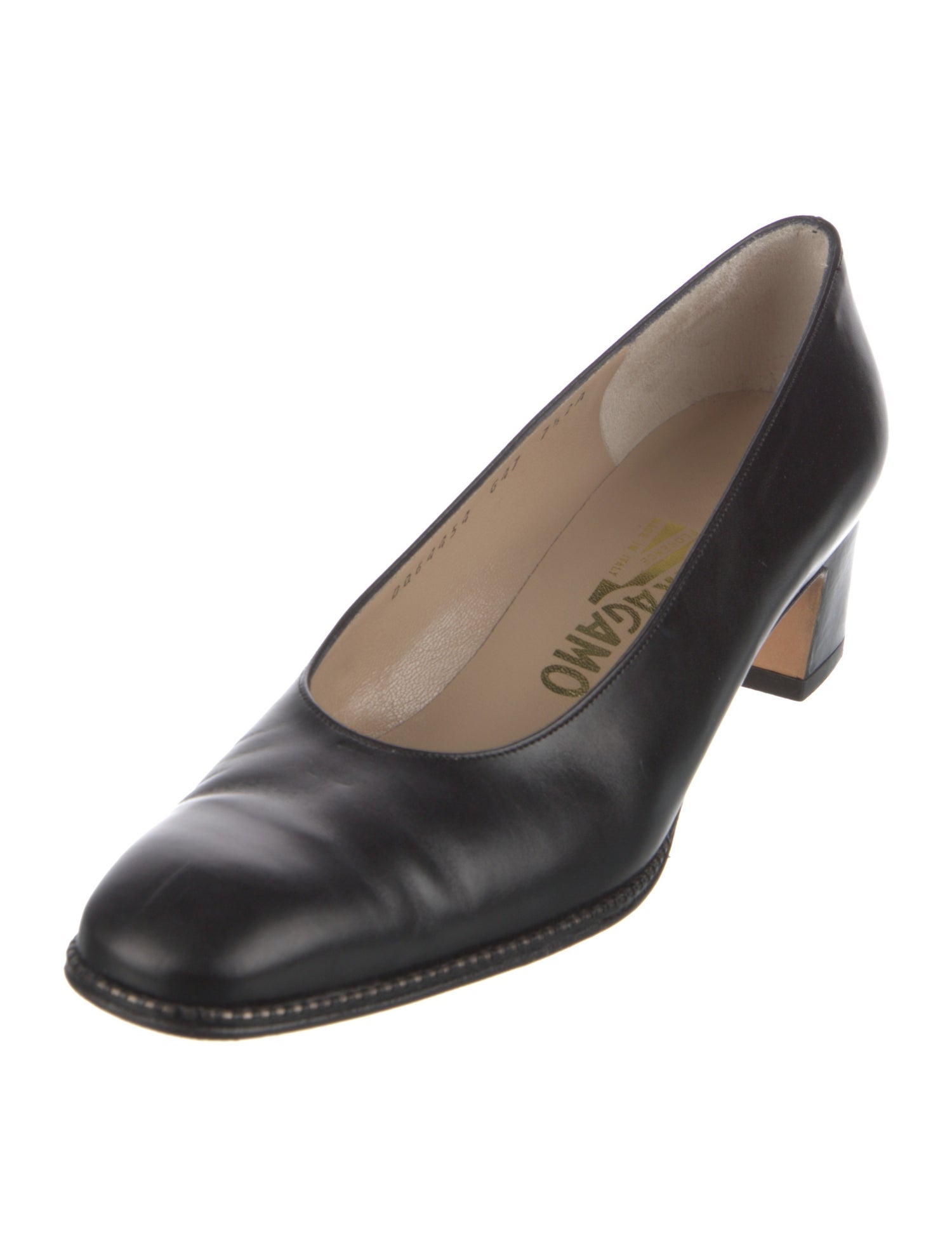 Salvatore Ferragamo Leather Pumps