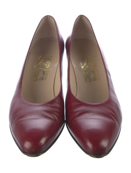 Salvatore Ferragamo Leather Pumps