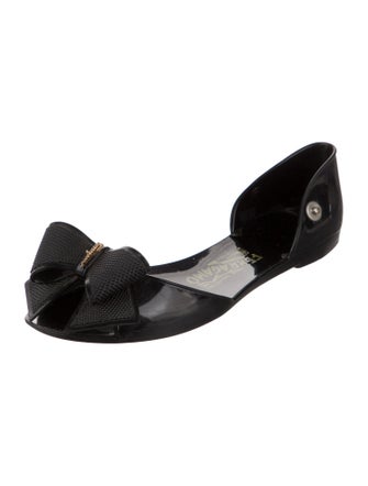Salvatore Ferragamo Bow Accents Slides