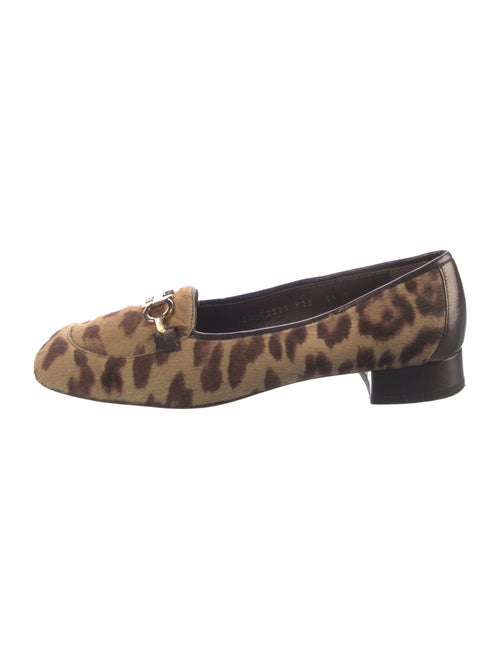 Salvatore Ferragamo Ponyhair Animal Print Pumps