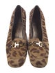 Salvatore Ferragamo Ponyhair Animal Print Pumps