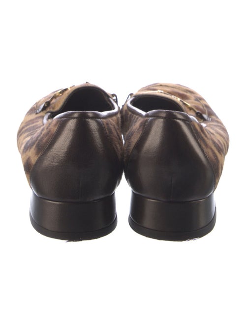 Salvatore Ferragamo Ponyhair Animal Print Pumps