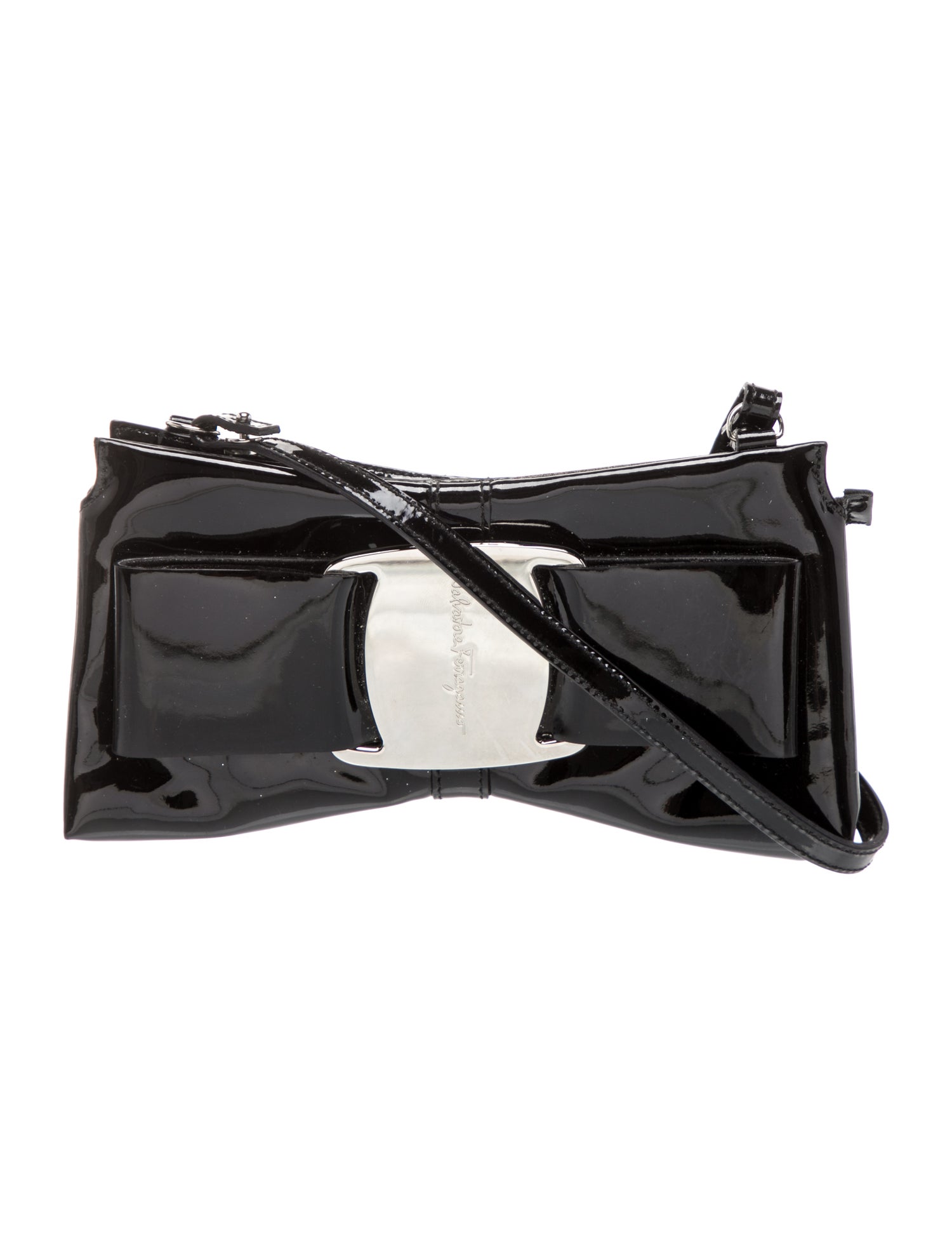 Salvatore Ferragamo Vara Bow Clutch