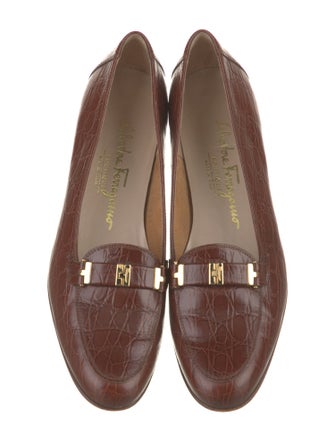 Salvatore Ferragamo Leather Loafers