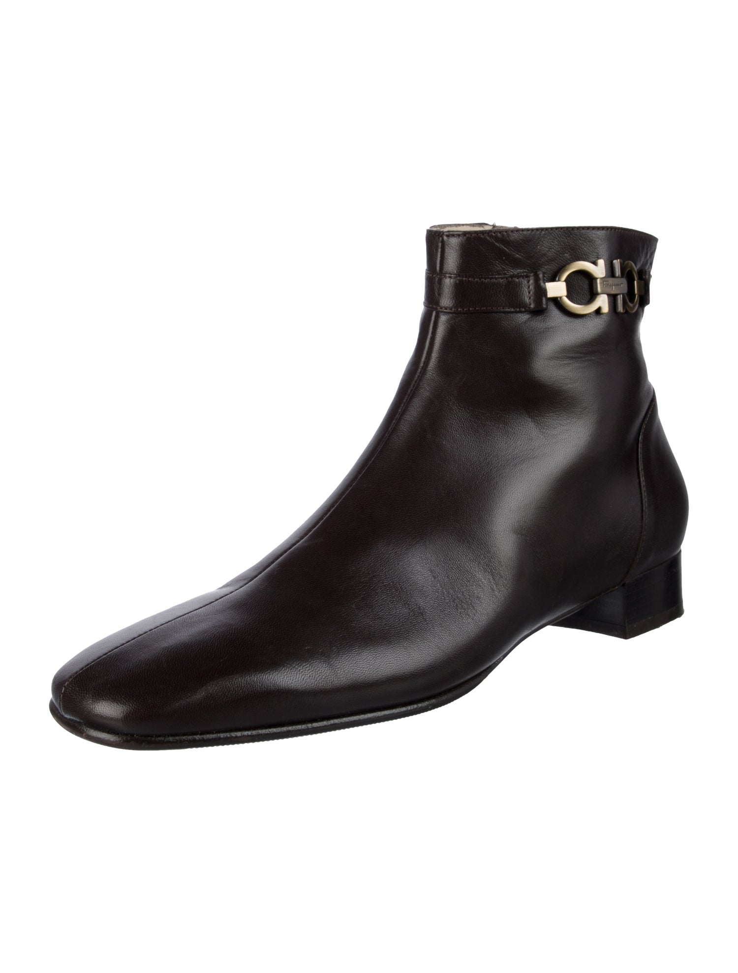 Salvatore Ferragamo Leather Boots