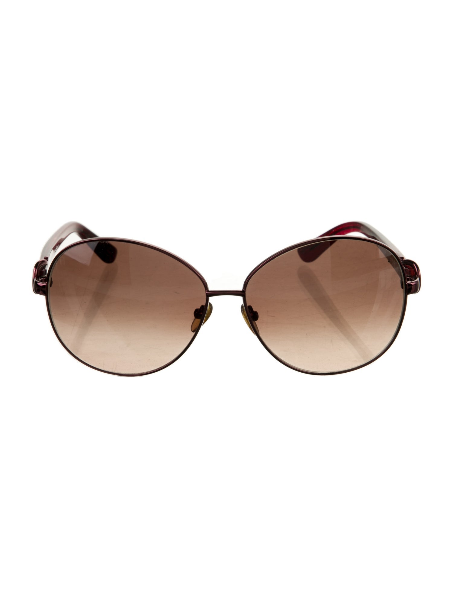 Salvatore Ferragamo Oversize Gradient Sunglasses