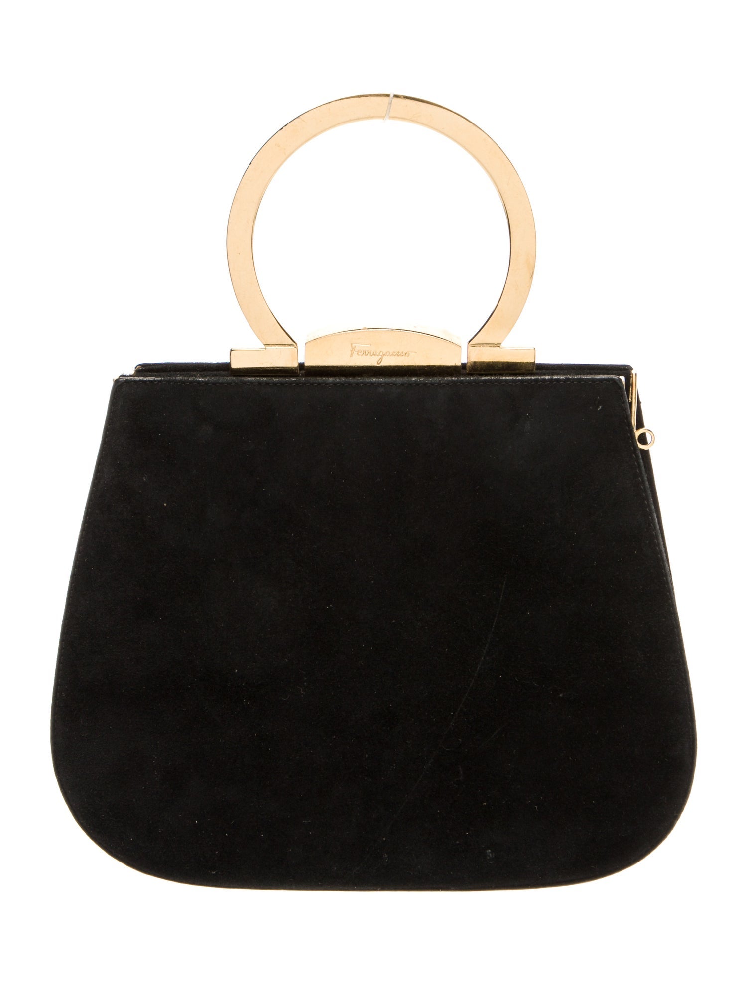 Salvatore Ferragamo Gancini Top Handle Bag Vintage