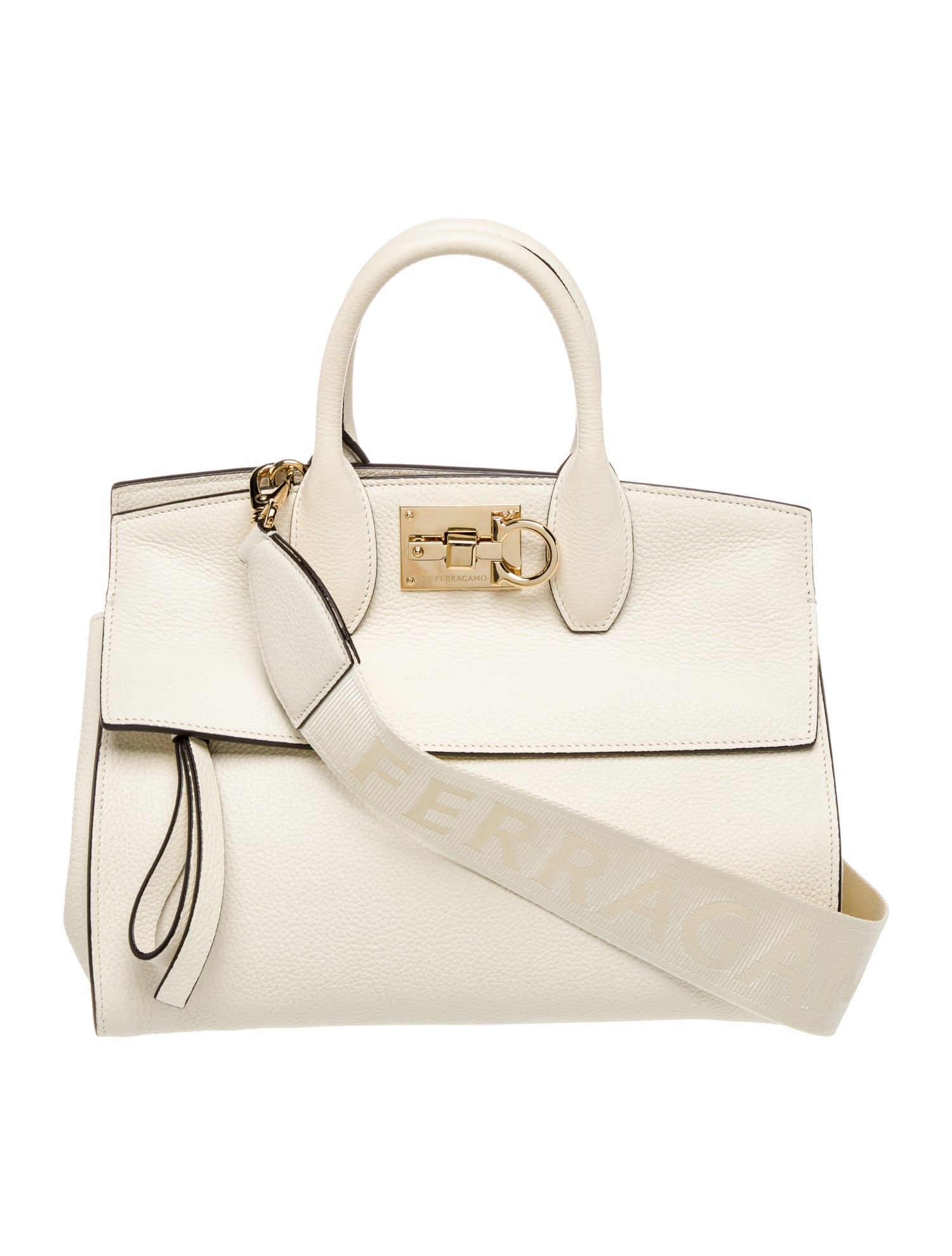 Ferragamo Gancini Studio Soft Tote Medium